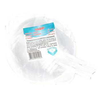 Plastimar Set Ware Disposable 30pcs