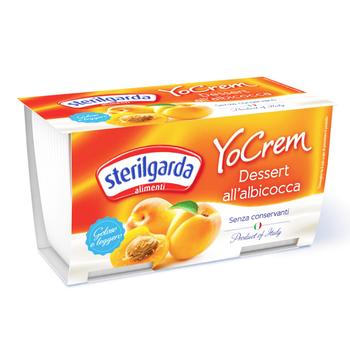 Sterilgarda yogurt Cream with apricot 2pcs*100g