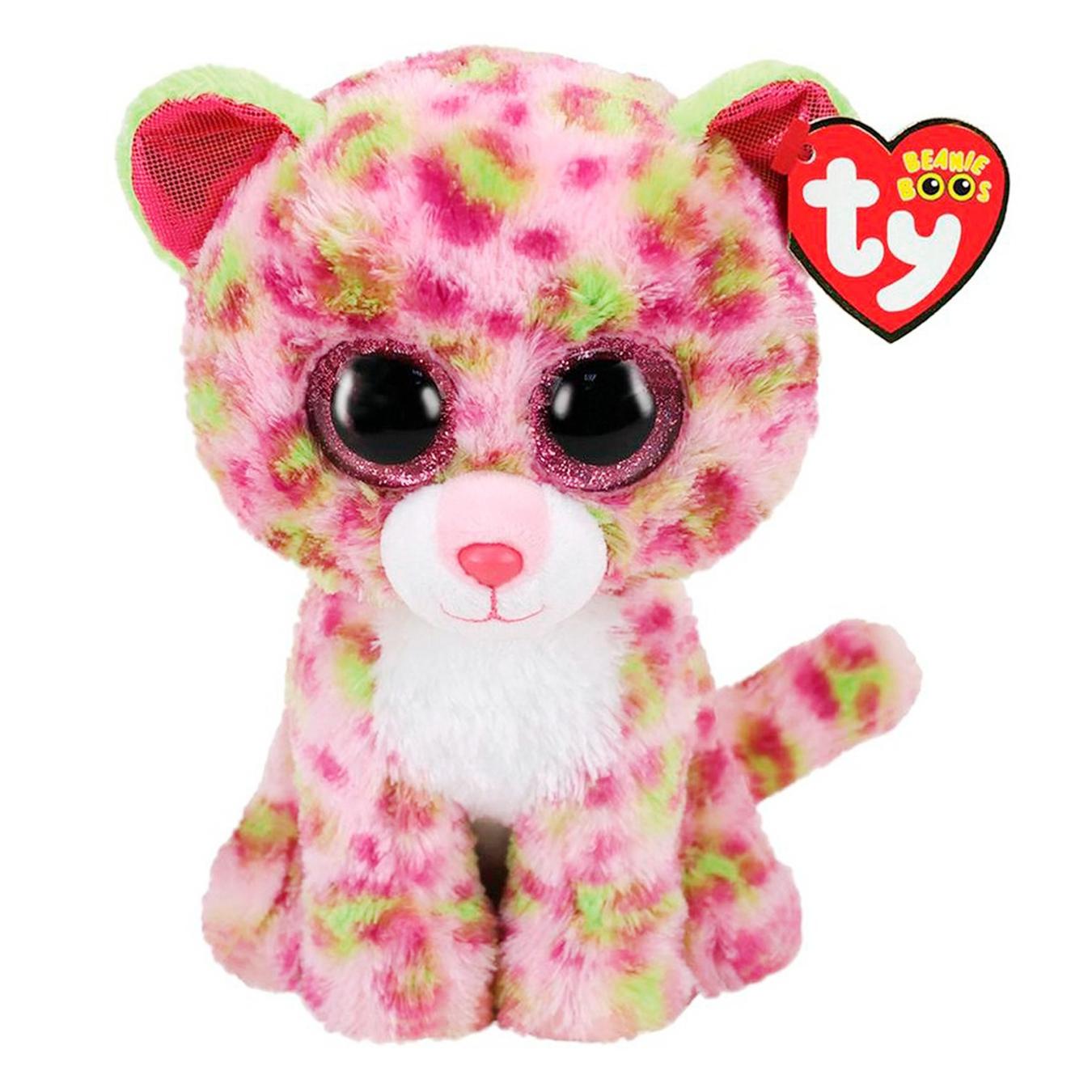 

Игрушка мягкая TY Beanie Boo's розовый леопард 15см