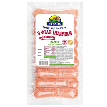 Yatran Turkey Fillet Sausages - buy, prices for MegaMarket - photo 1