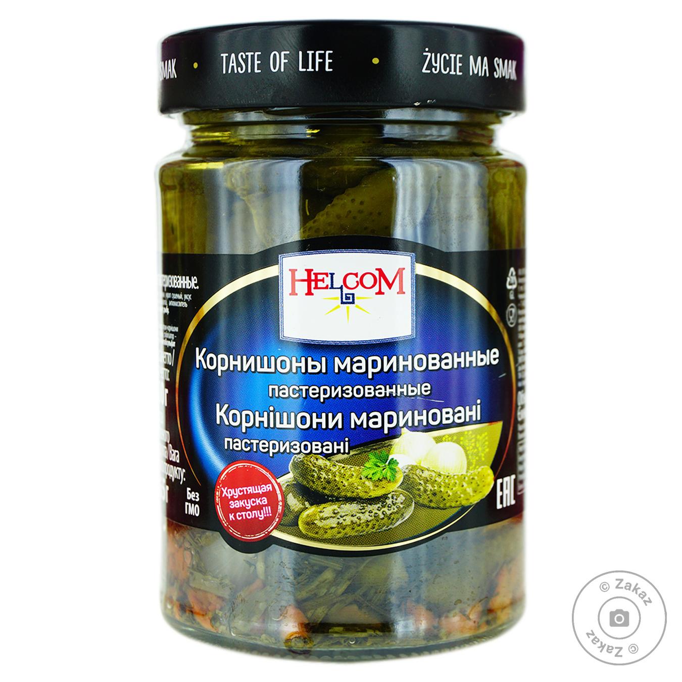 

Корнишоны маринованные Helcom 327мл