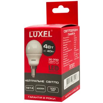 Luxel LED Bulb E14 4W ECO 055-NE - buy, prices for Vostorg - photo 1