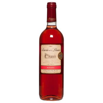 Вино Garcia Carrion Senorio de Los Llanos Rosado розовое сухое 0,75л - купить, цены на КОСМОС - фото 1