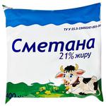 Сметана 21% 400г