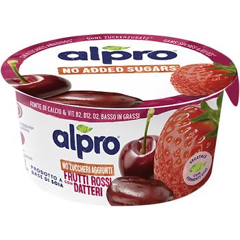 Alpro Red Fruits with Dates Soy Yogurt 135g - buy, prices for METRO - photo 1