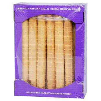 Dobrobut Cannoli Waffle Tubes with Milk Caramel Filling 600g - buy, prices for NOVUS - photo 1