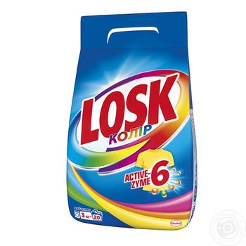 powder detergent losk for the coloured linen 3000g - buy, prices for - photo 1