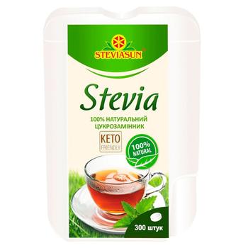 Сахарозаменитель Steviasun Stevia 300шт