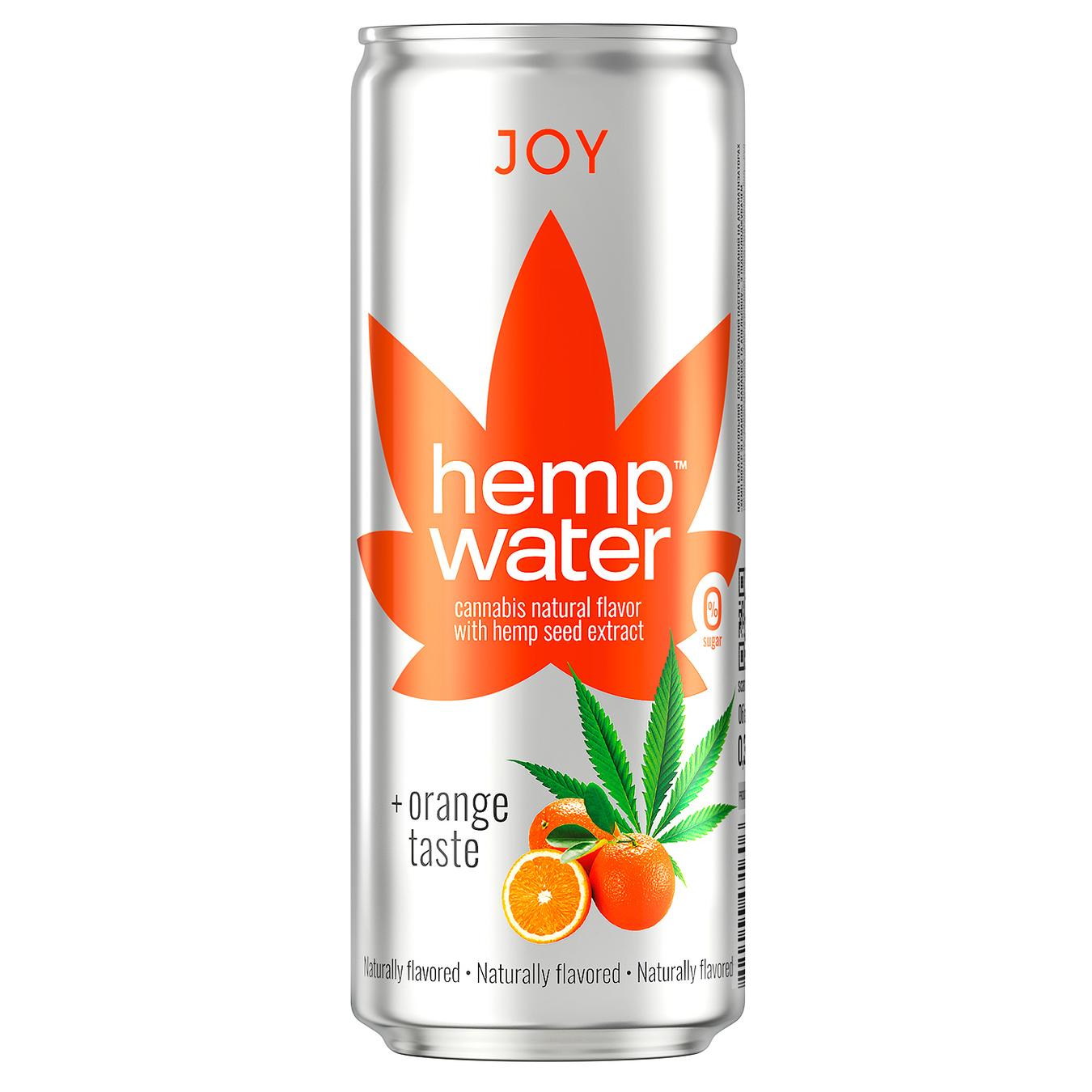 

Напиток Joy Hemp Water безалкогольный слабогазированный со вкусом канабиса и апельсина ж/б 0,33л