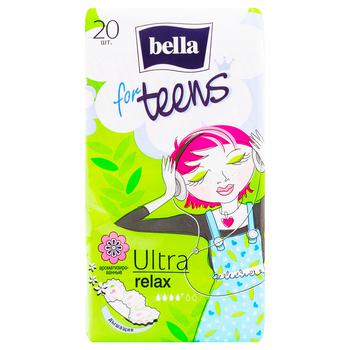 Прокладки ежедневные Bella Ultra Relax for Teens 20шт - купить, цены на Auchan - фото 1