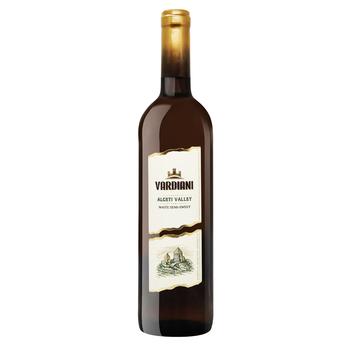 Vardiani Algetinska Valley White Semisweet Wine 9-13% 0.75l