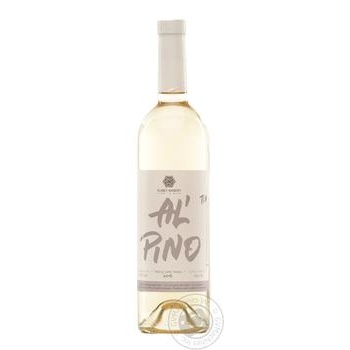 Вино Kubey Winery Alpino біле сухе 11% 0,75л купити, ціни на МегаМаркет - фото 1