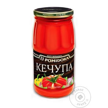 Соус томатный Pomidora Кечупа 480г - купить, цены на - фото 1