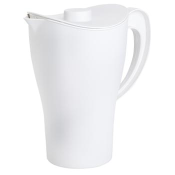 Aleana Jug with Lid 2l White Rose - buy, prices for NOVUS - photo 1