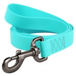 Поводок для собак Waudog водостойкий светонакопительный M 183см/20мм ментоловый