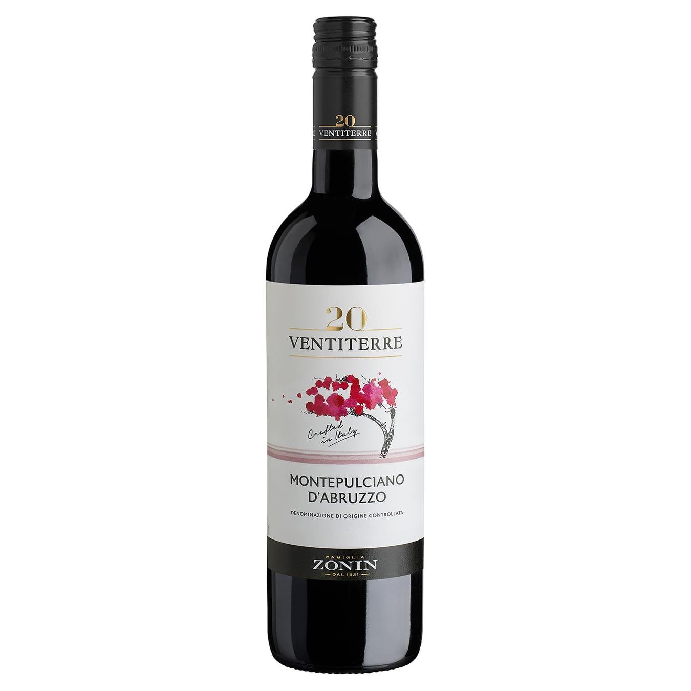 

Вино Zonin Montepulciano красное полусухое 13% 0,75л