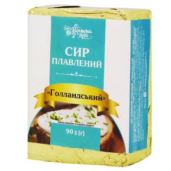 Сыр плавленый Українська Зірка Голландский 70г - купить, цены на Таврия В - фото 2