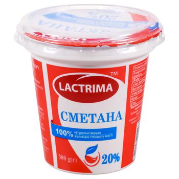 Lactrima Sour Cream 20% 300g - buy, prices for Tavria V - photo 1