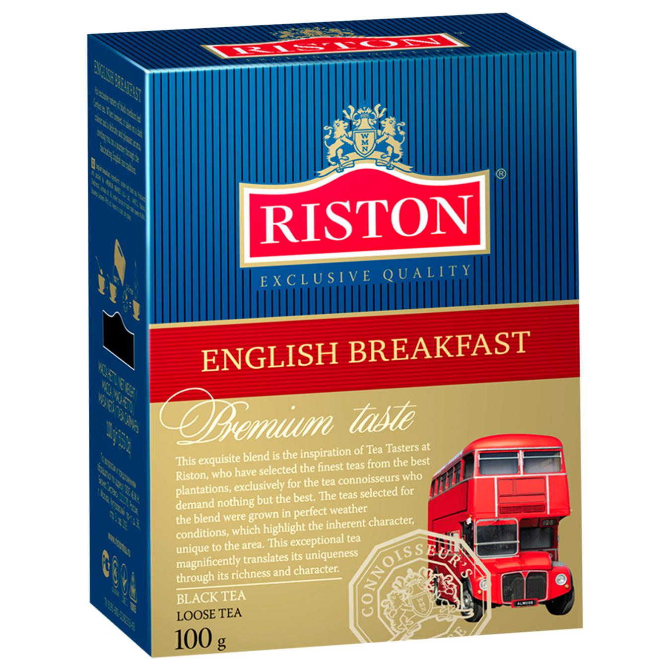 

Чай чорний Riston Traditional English Breakfast 100г