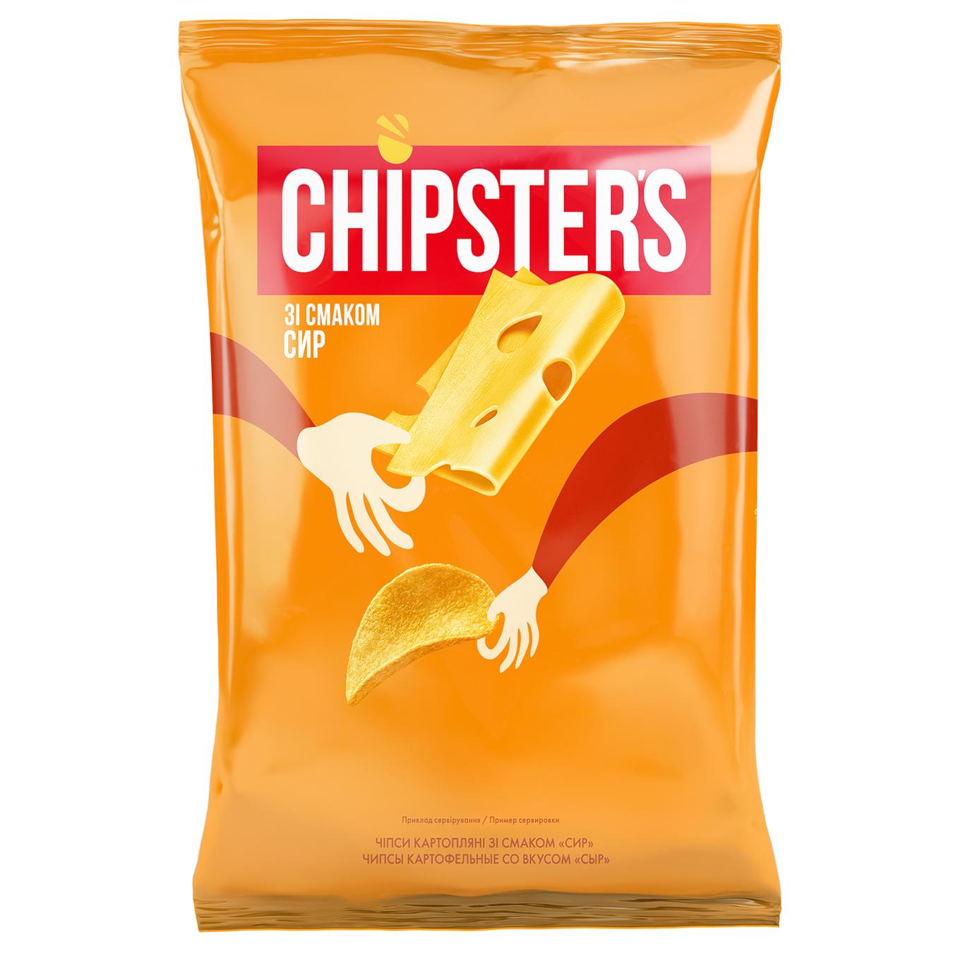 

Чипсы Flint Chipster's картофельные со вкусом сыра 130г