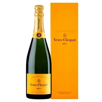 Veuve Clicquot White Brut Champagne 12% 0.75l - buy, prices for AlcoHub - photo 1