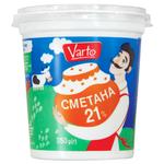 Сметана Varto 21% 350г