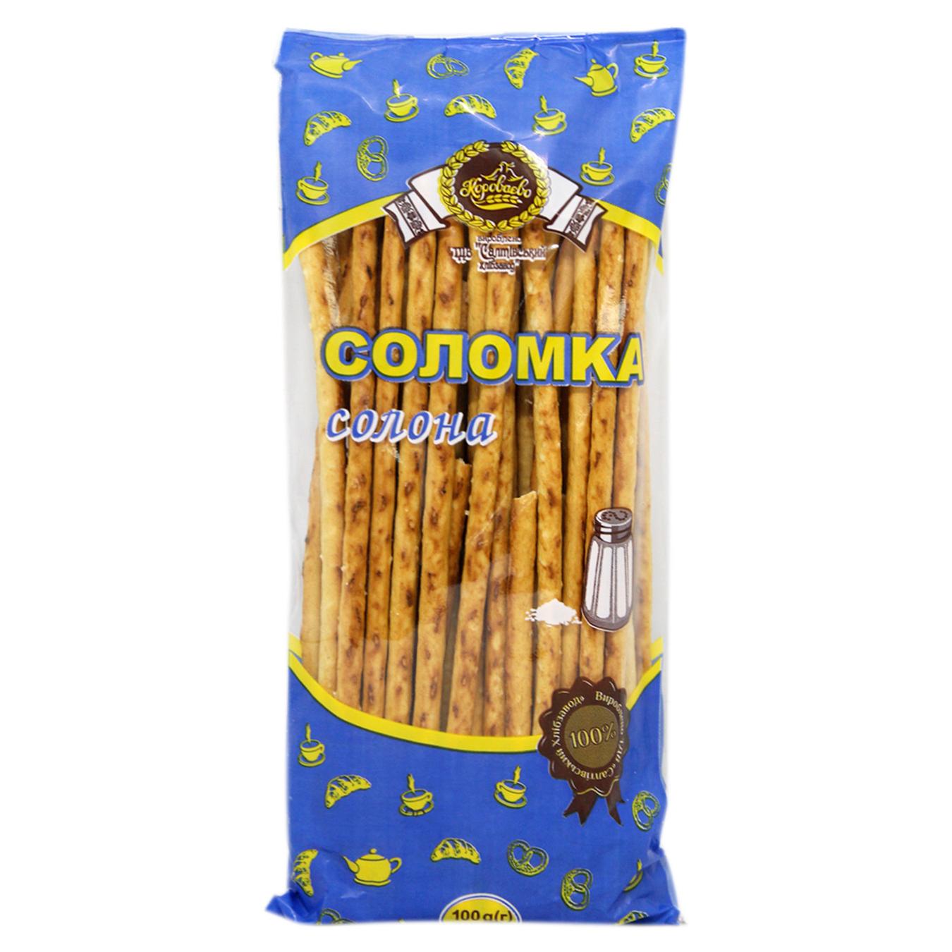 

Соломка Короваево солёная 100г