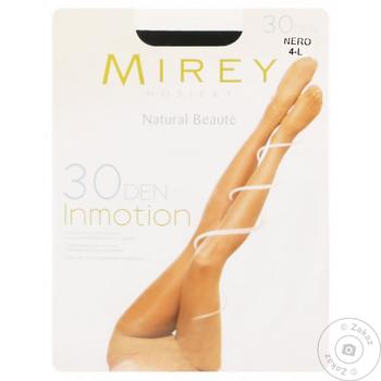 Колготы женские Mirey Inmotion 30ден р.4 nero - купить, цены на - фото 1