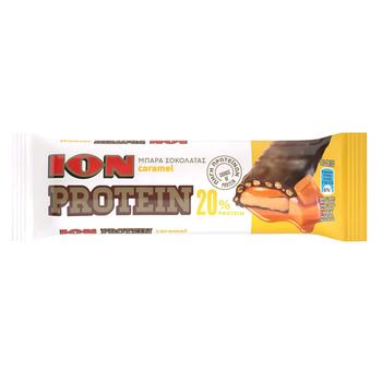 Ion Milk Chocolate and Caramel Protein Bar 50g