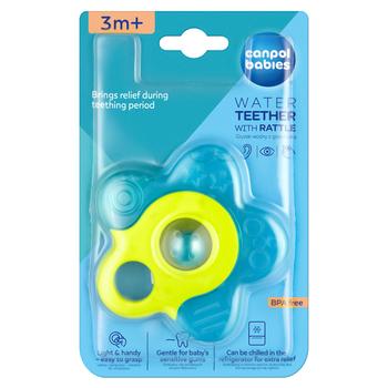 Canpol Babies Star Water Teether with Rattle Turquoise - buy, prices for NOVUS - photo 1