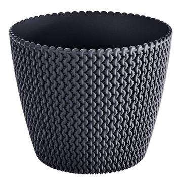 Prosperplast Splofy Flower Pot 22cm Anthracite - buy, prices for Tavria V - photo 1