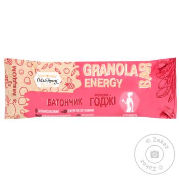 Oats&Honey Granola Fruit + Goji Bar 40g - buy, prices for Auchan - photo 2