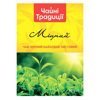 Чай чорний Чайні Традиції Міцний 90г