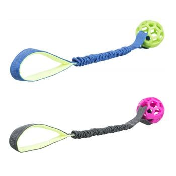 Trixie Bungee Tugger Dog Toy with Ball for Training 7cm/48cm in Assortment - buy, prices for MasterZoo - photo 1