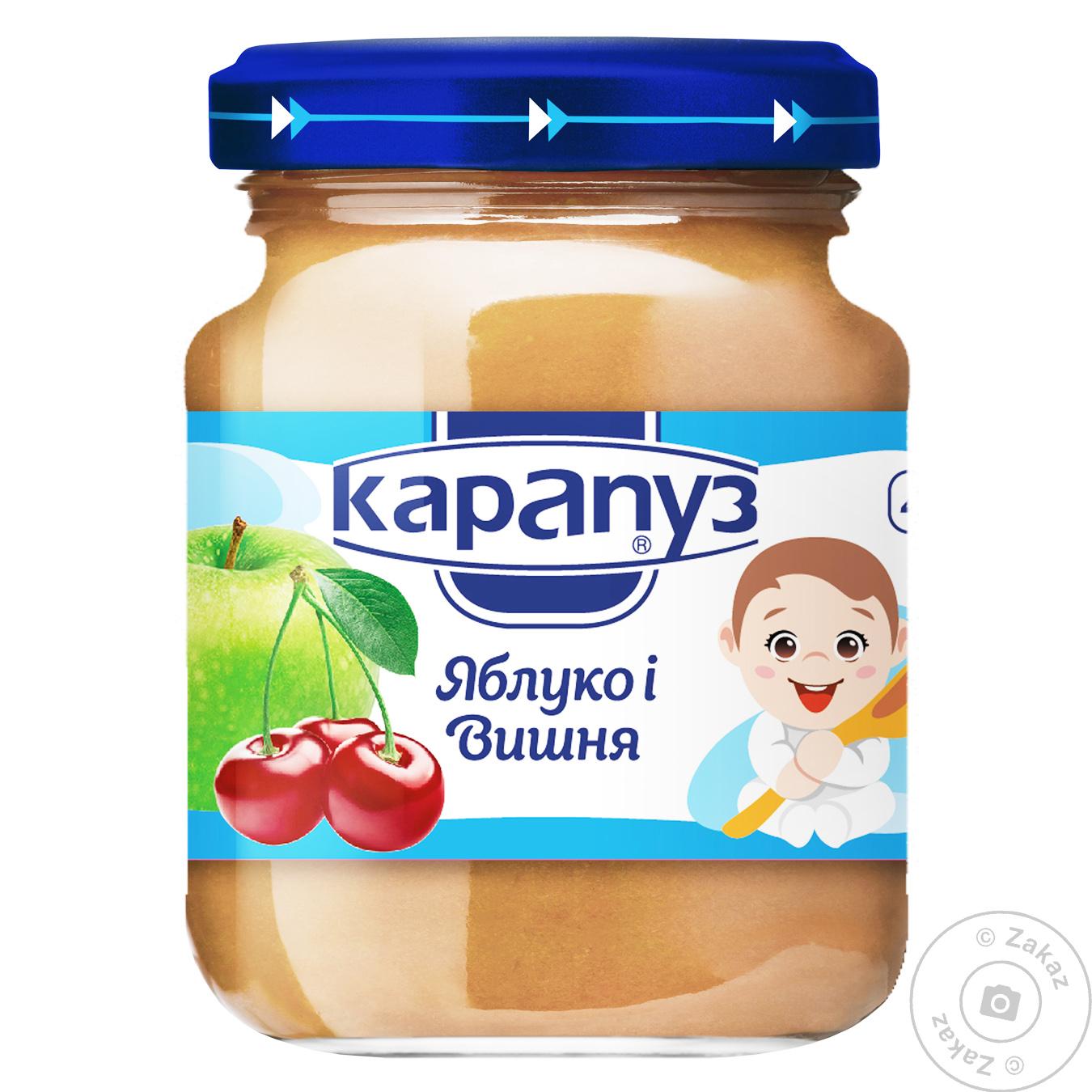 

Пюре Карапуз 125 г яблуко та вишня
