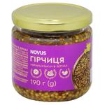 Novus French In Grains Mustard 190g