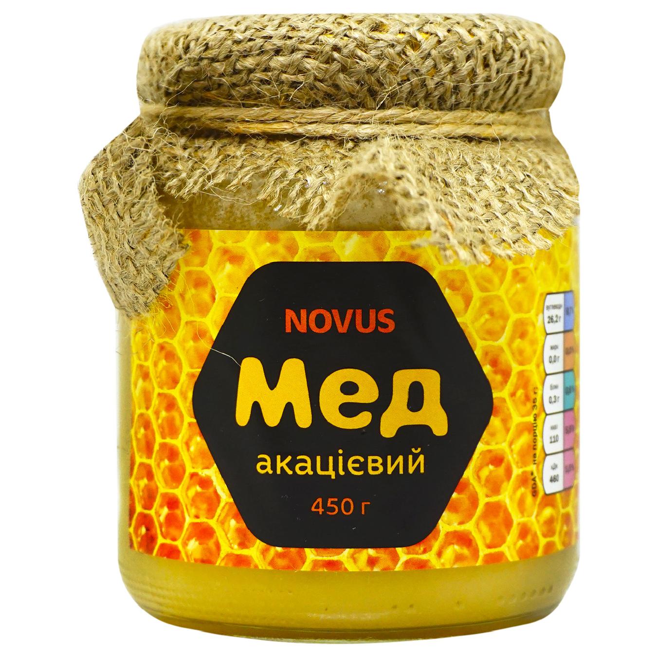 

Мед Novus акациевый натуральный 450г