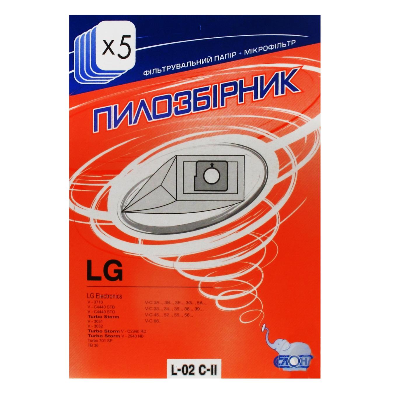 

Мешок-пылесборник Слон одноразовый для пылесоса L-02 LG