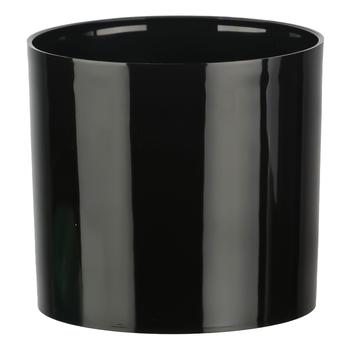 Don-Plast Cylinder Pot 13.5cm Black - buy, prices for - photo 1