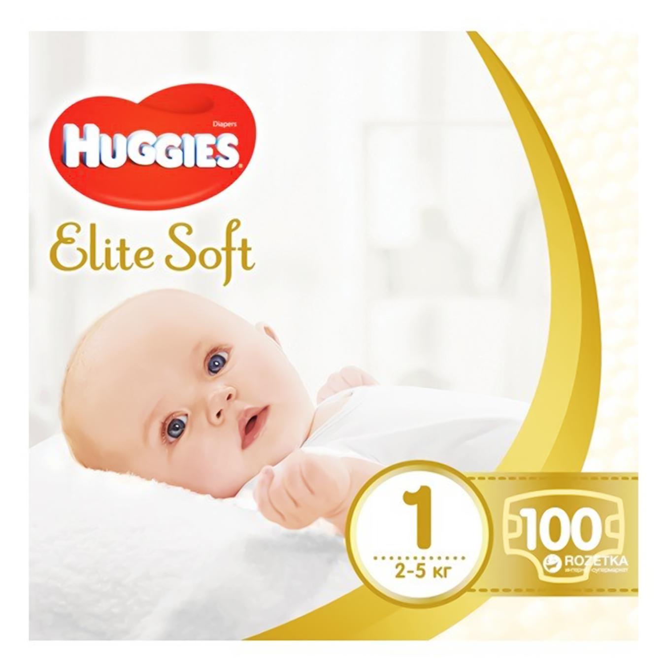 

Подгузники Huggies Elite Soft 2 82шт