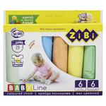 Мел Zibi Jumbo цветная 6шт