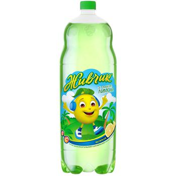 Zhyvchyk Lemon Juice-Containing Carbonated Drink 2l - buy, prices for Supermarket "Kharkiv" - photo 2