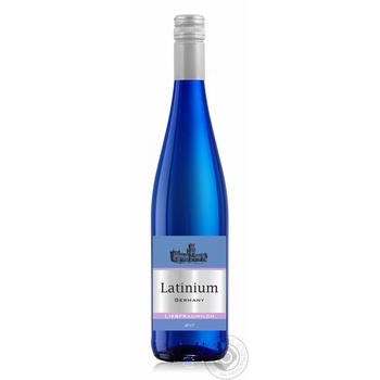 Вино Latinium Liebfraumilch белое полусладкое 0,75л купить, цены на МегаМаркет - фото 1