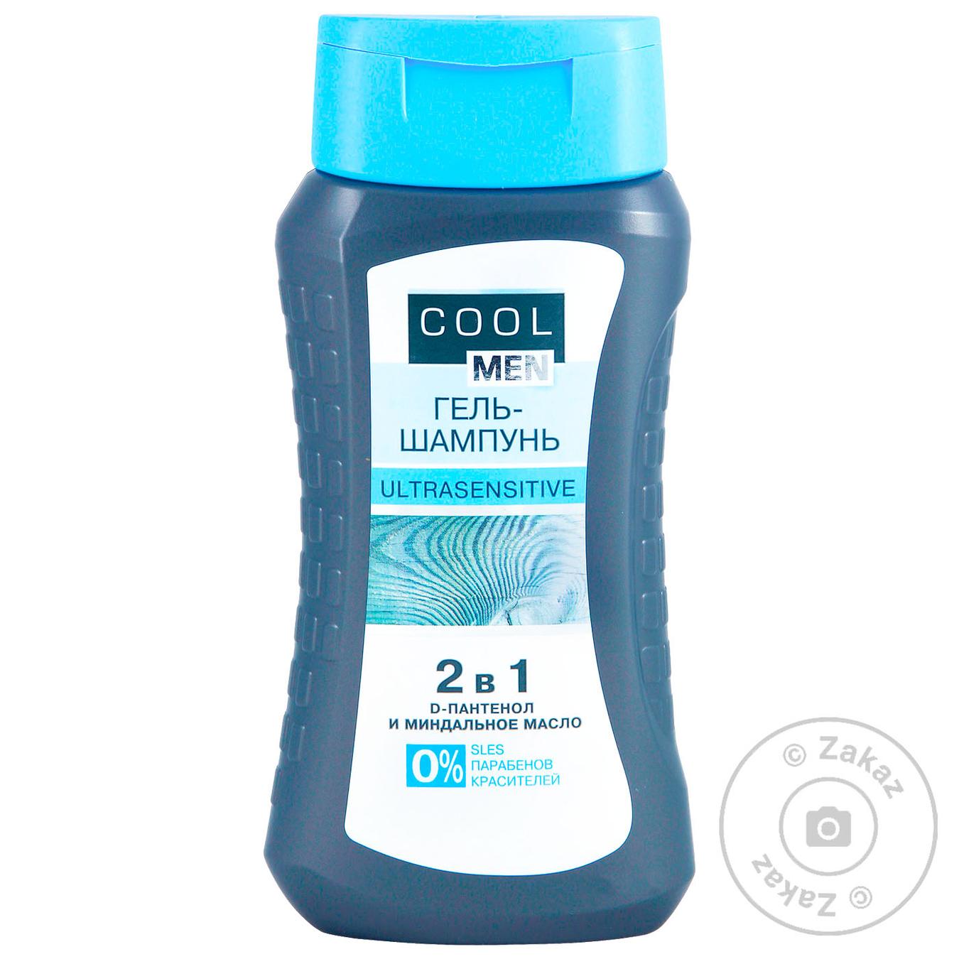 

Гель-шампунь Cool Men Ultrasensitive 2в1 250мл