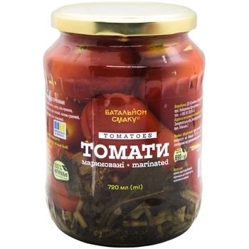 Batalyon Smaku Pickled Tomatoes 720ml - buy, prices for MegaMarket - photo 1