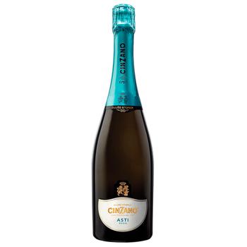 Cinzano Asti White Sweet Sparkling Wine 7% 0.75l - buy, prices for MegaMarket - photo 1