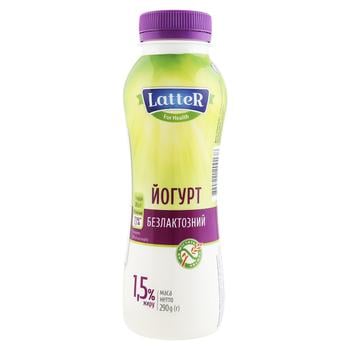 Latter Lactose Free Yougurt 1.5% 290g - buy, prices for NOVUS - photo 2