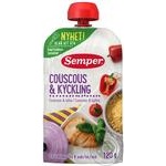 Пюре SEMPER Кускус з куркоюмясо-овочеве  120г