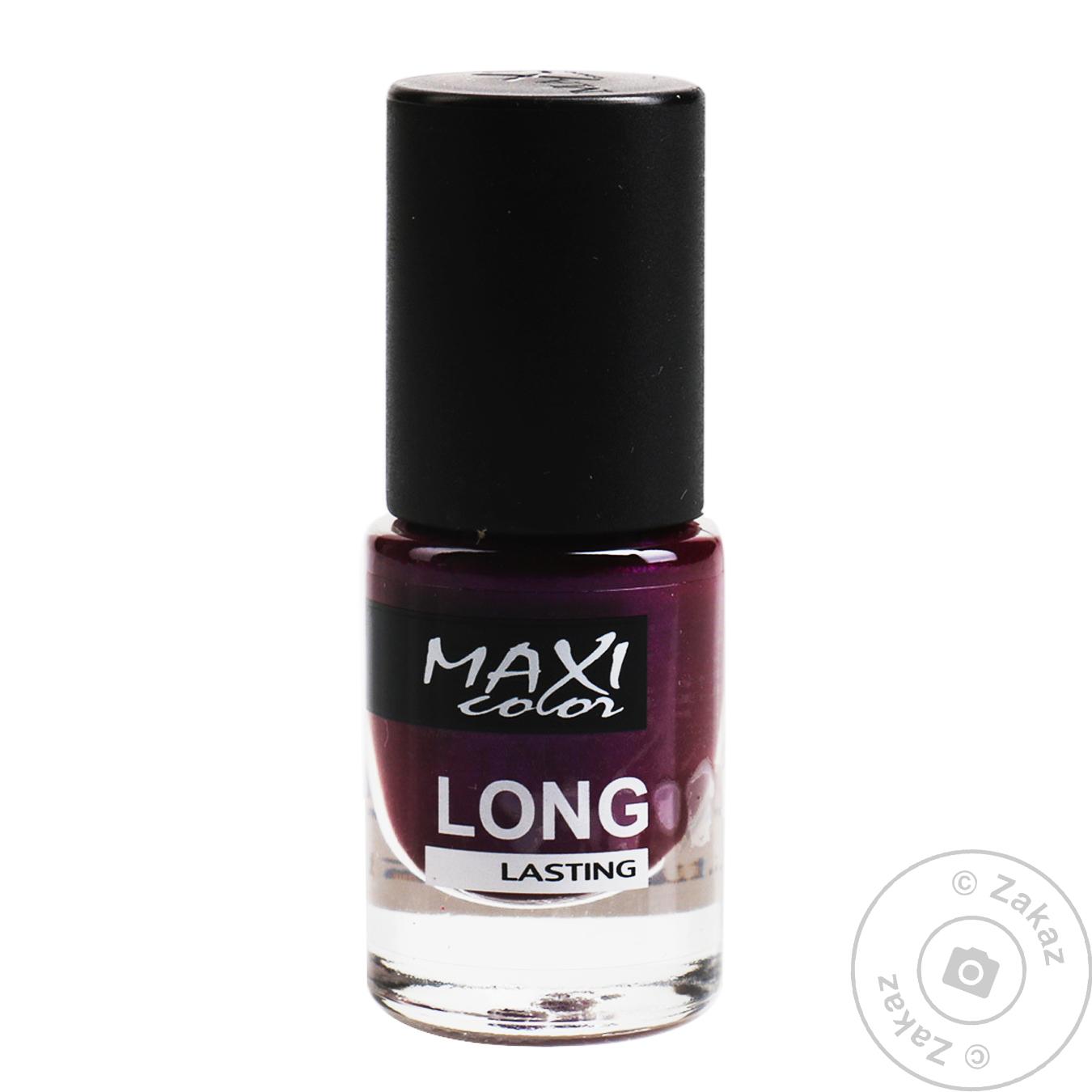 

Лак для ногтей Maxi Color Long Lasting 100 6мл