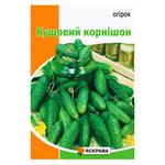 Насіння Яскрава Огірок Кущовий корнішон 5г